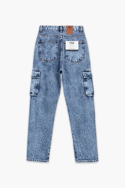 Denim Cargo Pant