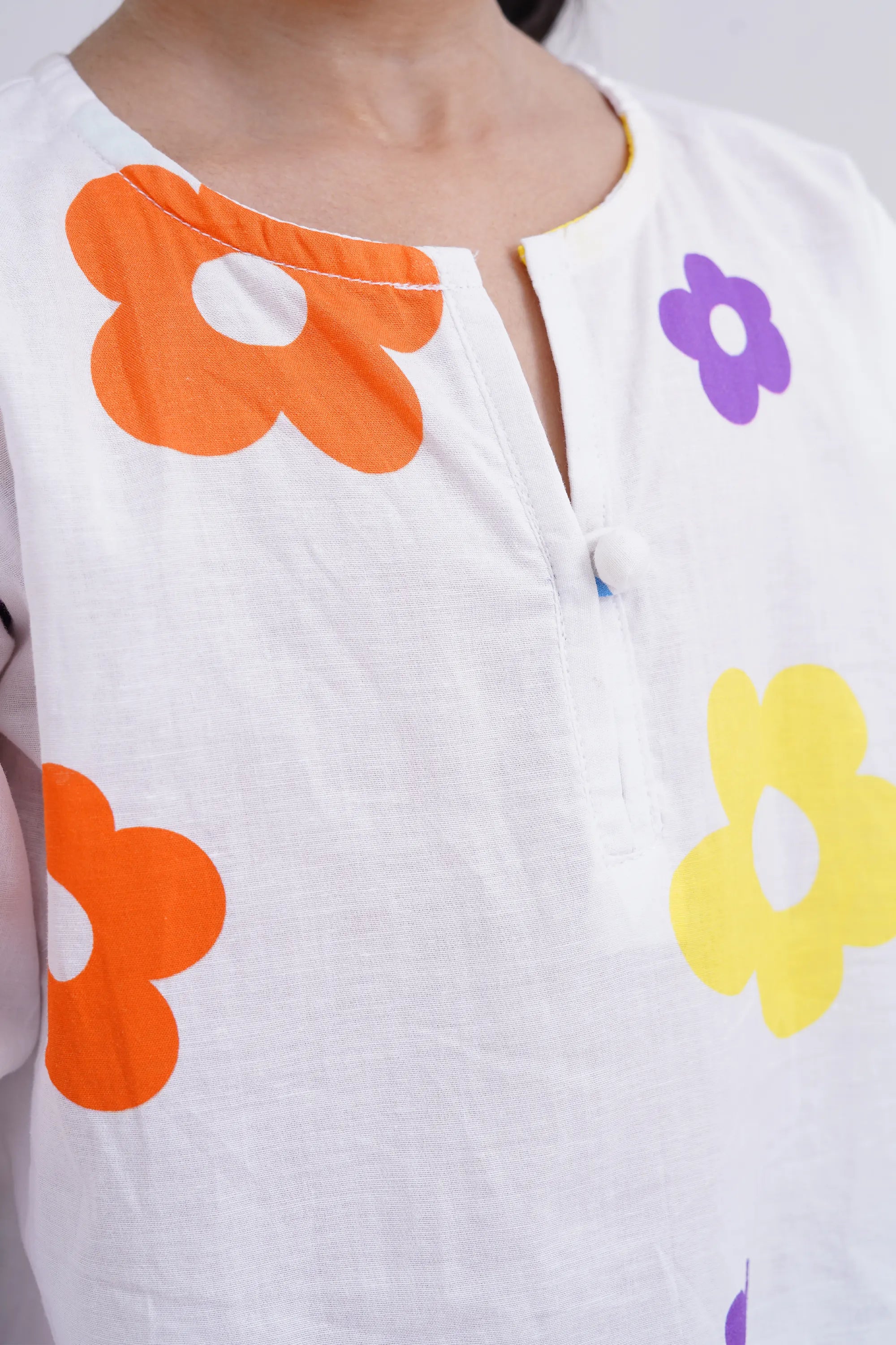 PRINTED LAWN FROCK