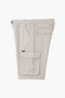 Men Branded Cargo Shorts - Fawn