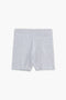 Girls Branded Short - Heather Grey