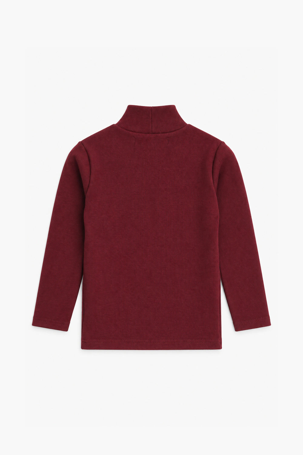 Boys Branded High Neck - Maroon