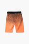 Boy Branded Graphic Terry Short - Orange