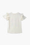 Girls Branded Graphic T-Shirt - Cream