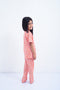 Girls Graphic Loungewear Suit GLS24#10 - Coral