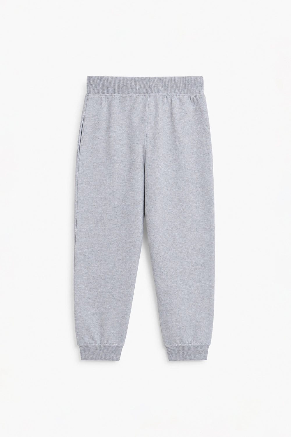Boys Branded Trouser  - Heather Grey
