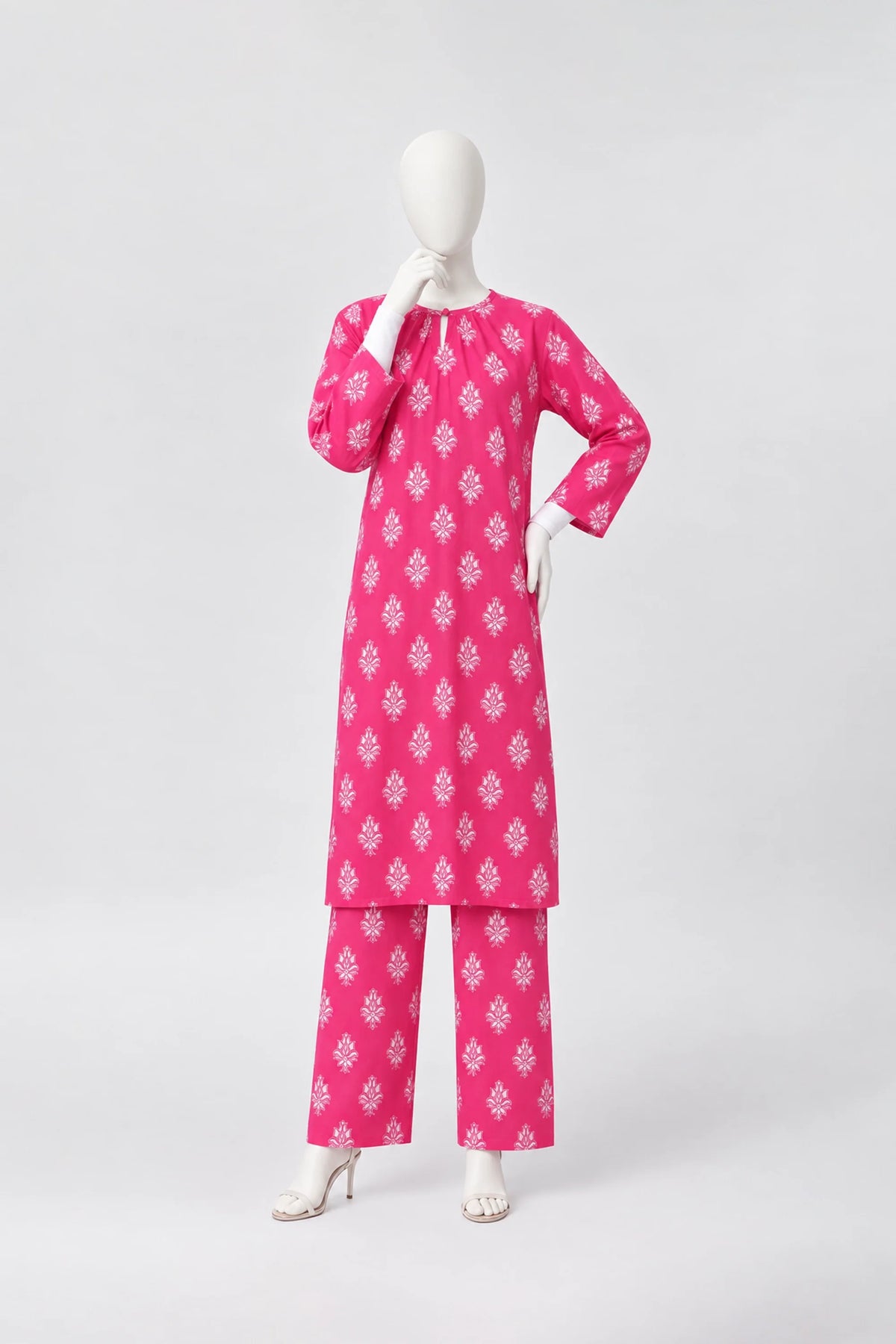 2 PIECE PRINTED LAWN SUIT