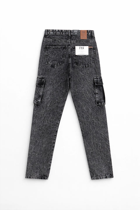 Denim Cargo Pant