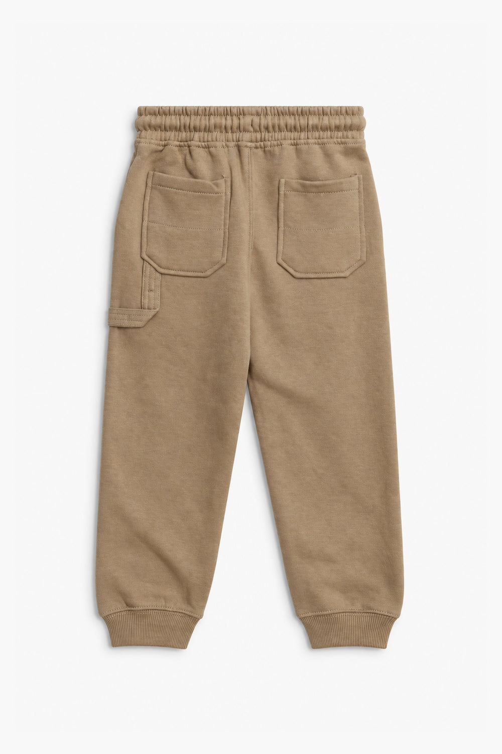 Boys Branded Fleece Trouser - Beige