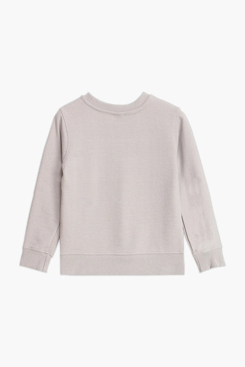 Boys Branded Graphic Sweatshirt - Cream