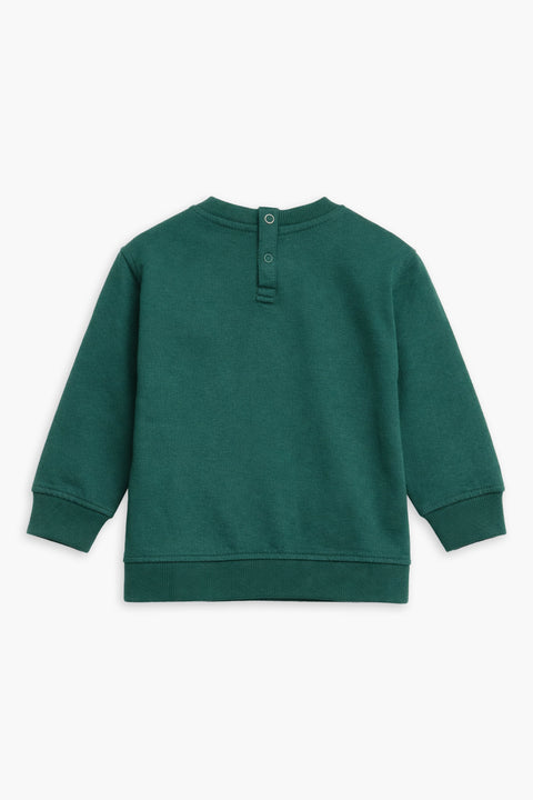 Boys Branded Graphic Sweatshirt - Green
