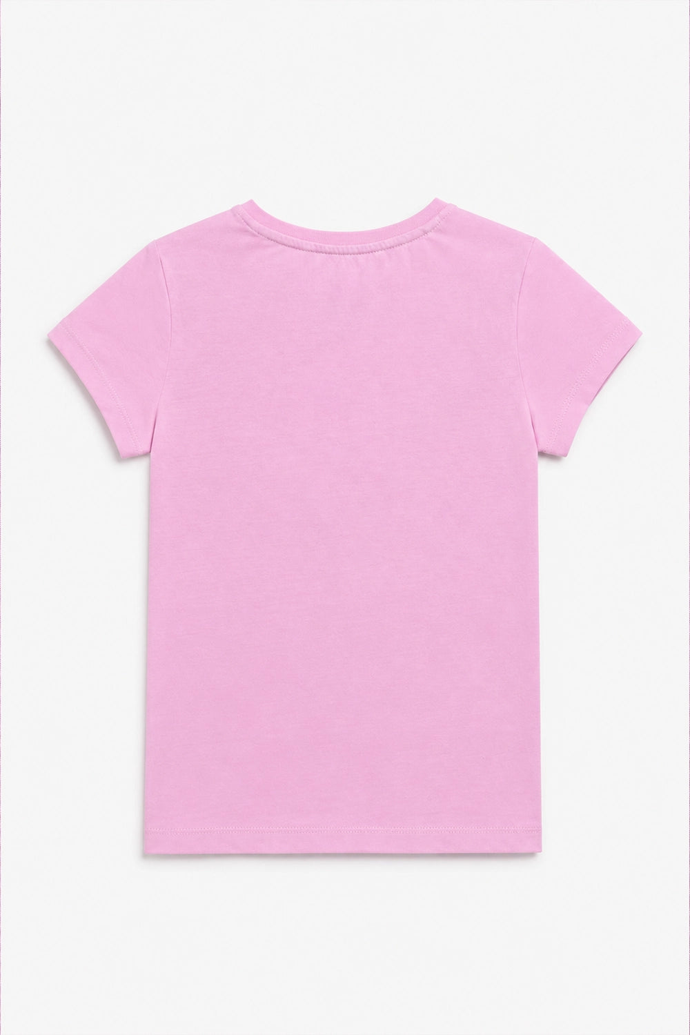 Girls Branded Graphic T-Shirt - Pink