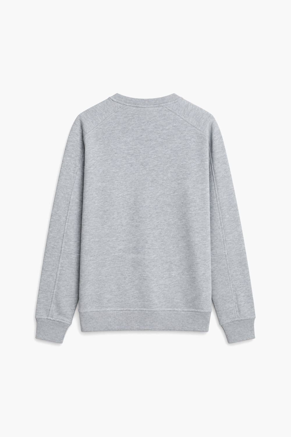Men Breanded Fleece Sweatshirt - Grey