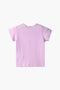 Girls Branded Graphic T-Shirt - Purple