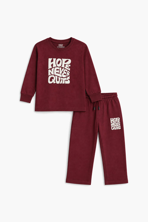 Boys Graphic 2 Piece Suit