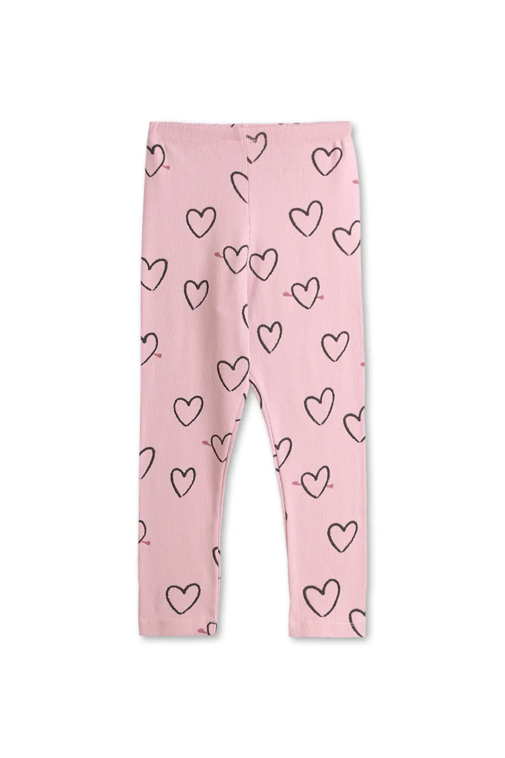 Girls Branded Graphic Legging - Pink