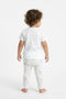 Bell Branded Trouser - White