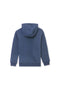 Boys Branded Graphic Zipper Hoodie - Navy