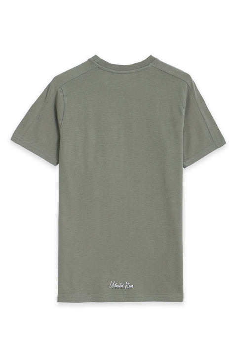 Boys Branded T-Shirt - Green
