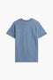 Boys Branded basic T-Shirt - Dusty Blue