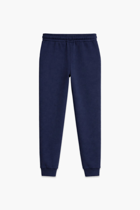 Boys Branded Fleece Trouser - Navy