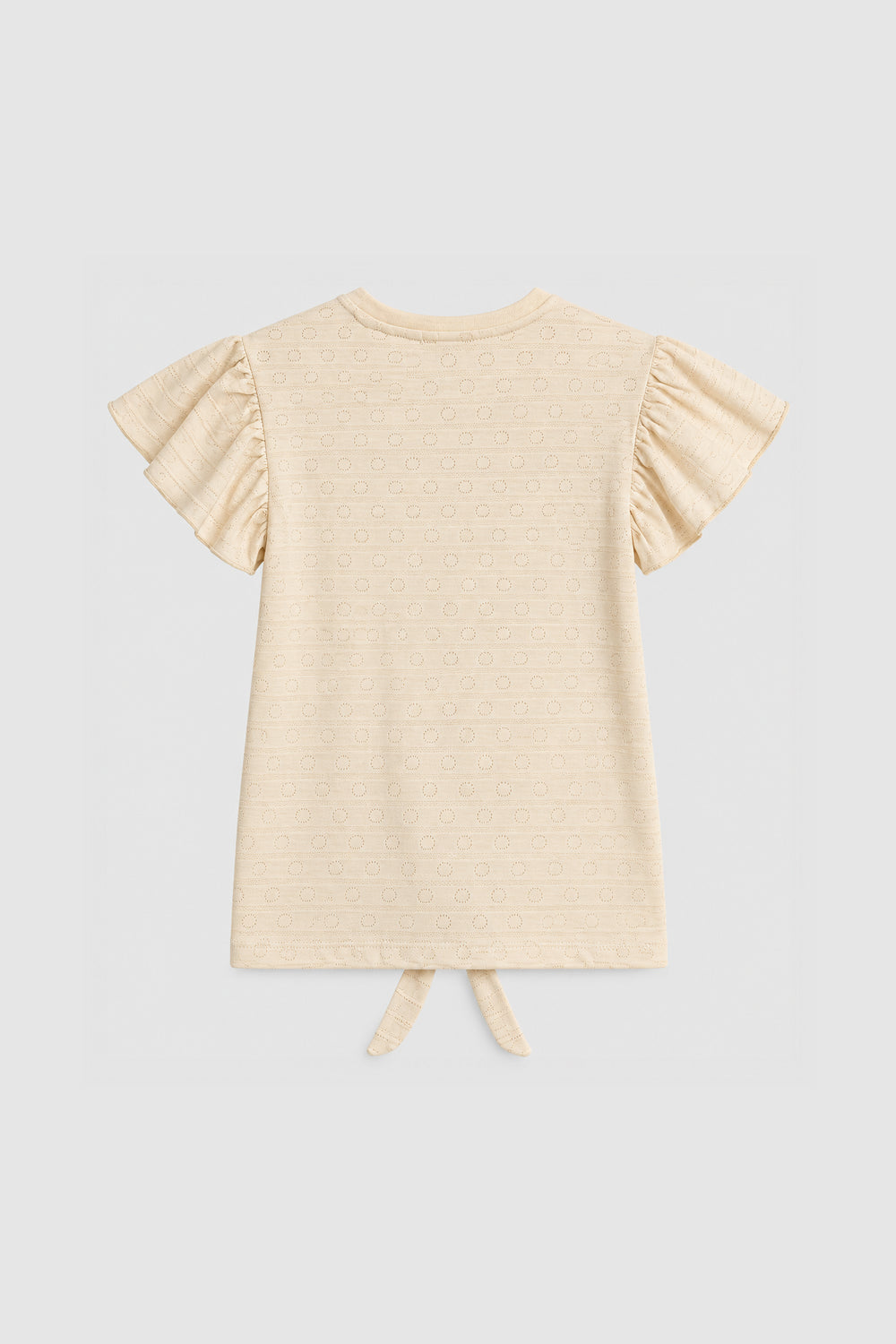 Girls Graphic T-Shirt - Beige