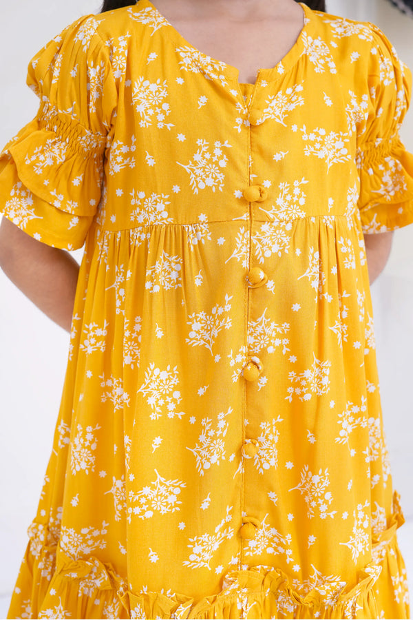 VISCOSE LONG DRESS