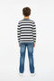 Boy Branded T-shirt F/S - Black and white