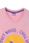 Men Premium Lycra R-neck Graphic Tee (Brand: MAX) - Pink