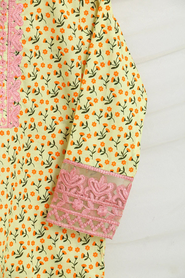 2 PIECE EMB LAWN SUIT