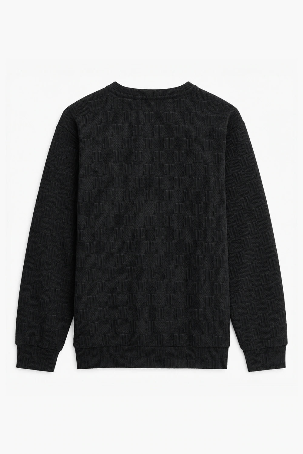 Textured Knit Sweatshirt