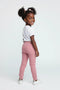 Girls Branded Fleece Trouser - Tea Pink