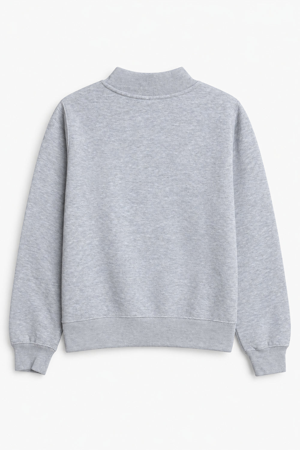 Women Branded High Neck - Grey