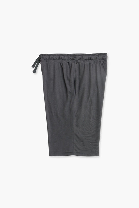Men Branded Short - D/Grey