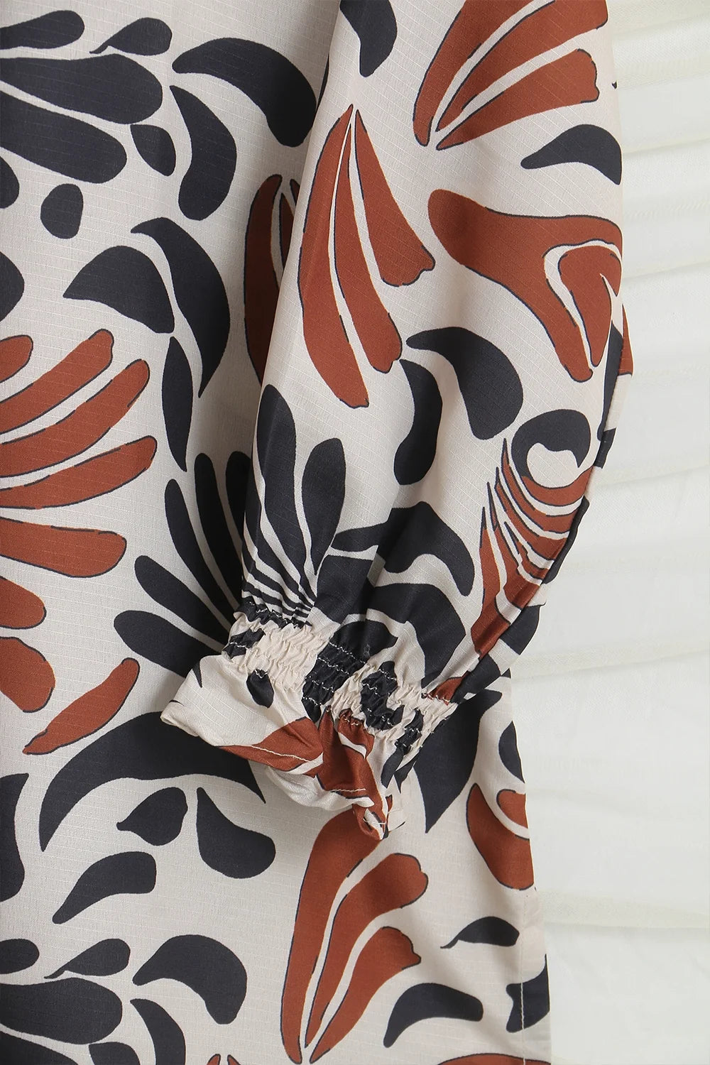 PRINTED SLUB SHIRT