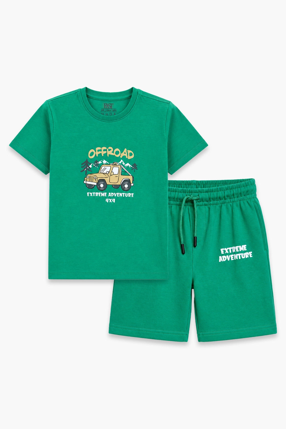 Graphic 2 Piece Short Suit