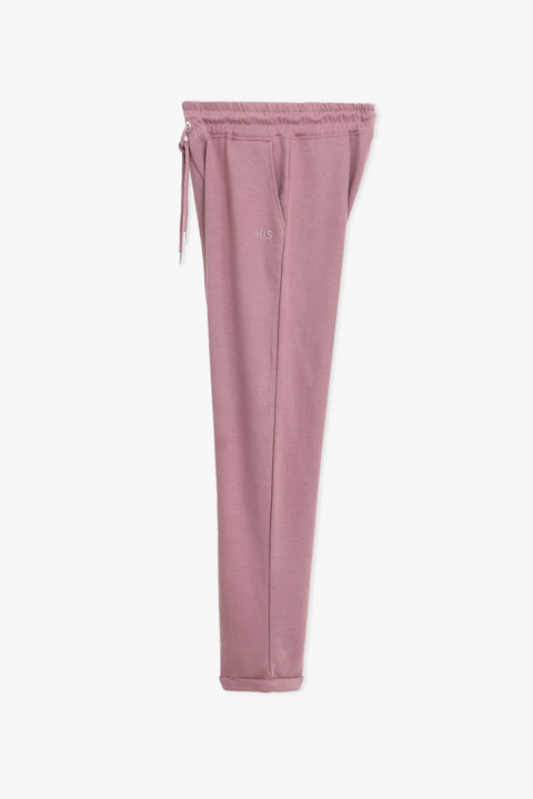 Women Branded Trouser - Tea Pink