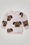 Boys Branded Graphic Fleece Sweatshirt - Cream