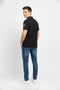 Men Branded Polo - Black