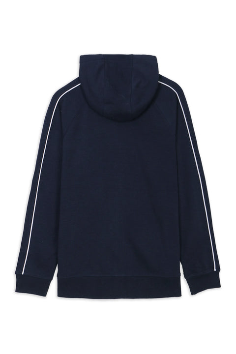 Women H.I.S Hoodie Zipper- Navy