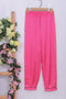 Women EXST Silk Night Suit - Hot Pink
