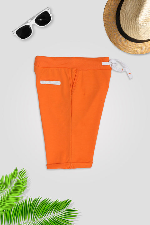 Boy Fly Buttons Short BS17 - Orange