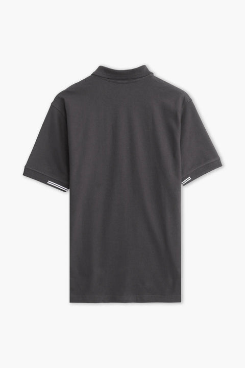Jacquard Collar Polo