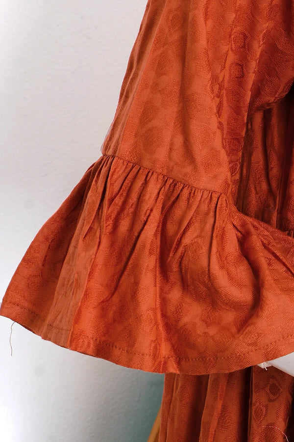 JACQUARD LONG DRESS