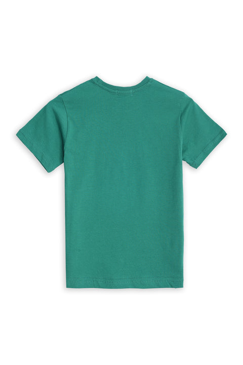 Boys Graphic T-Shirt BT24#05 - D-Green