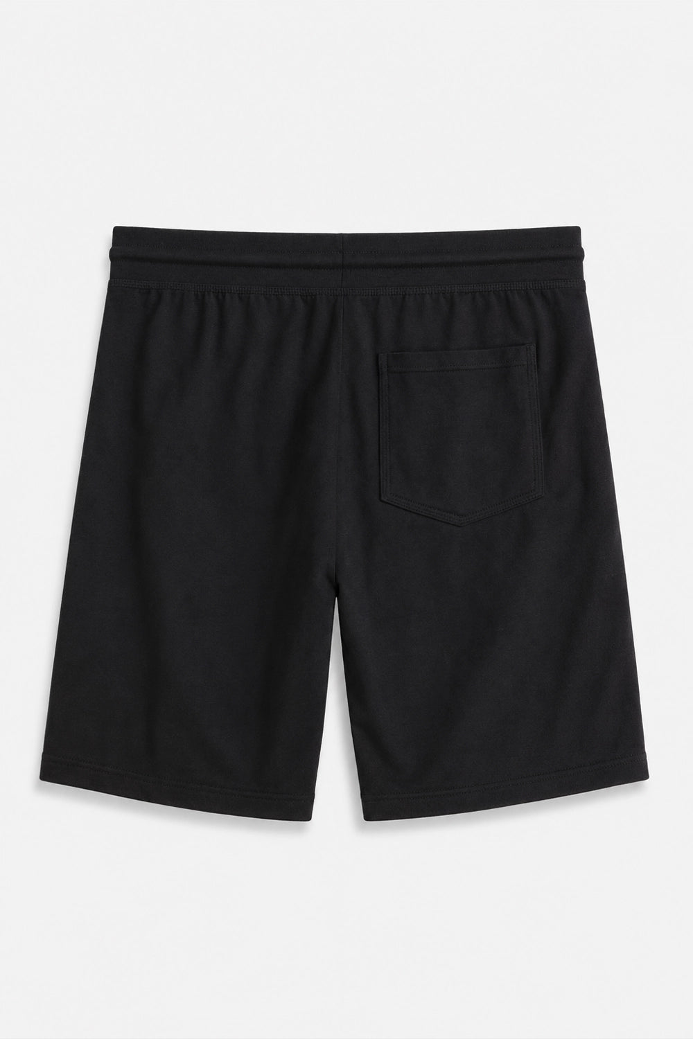 Men Branded Short - Black