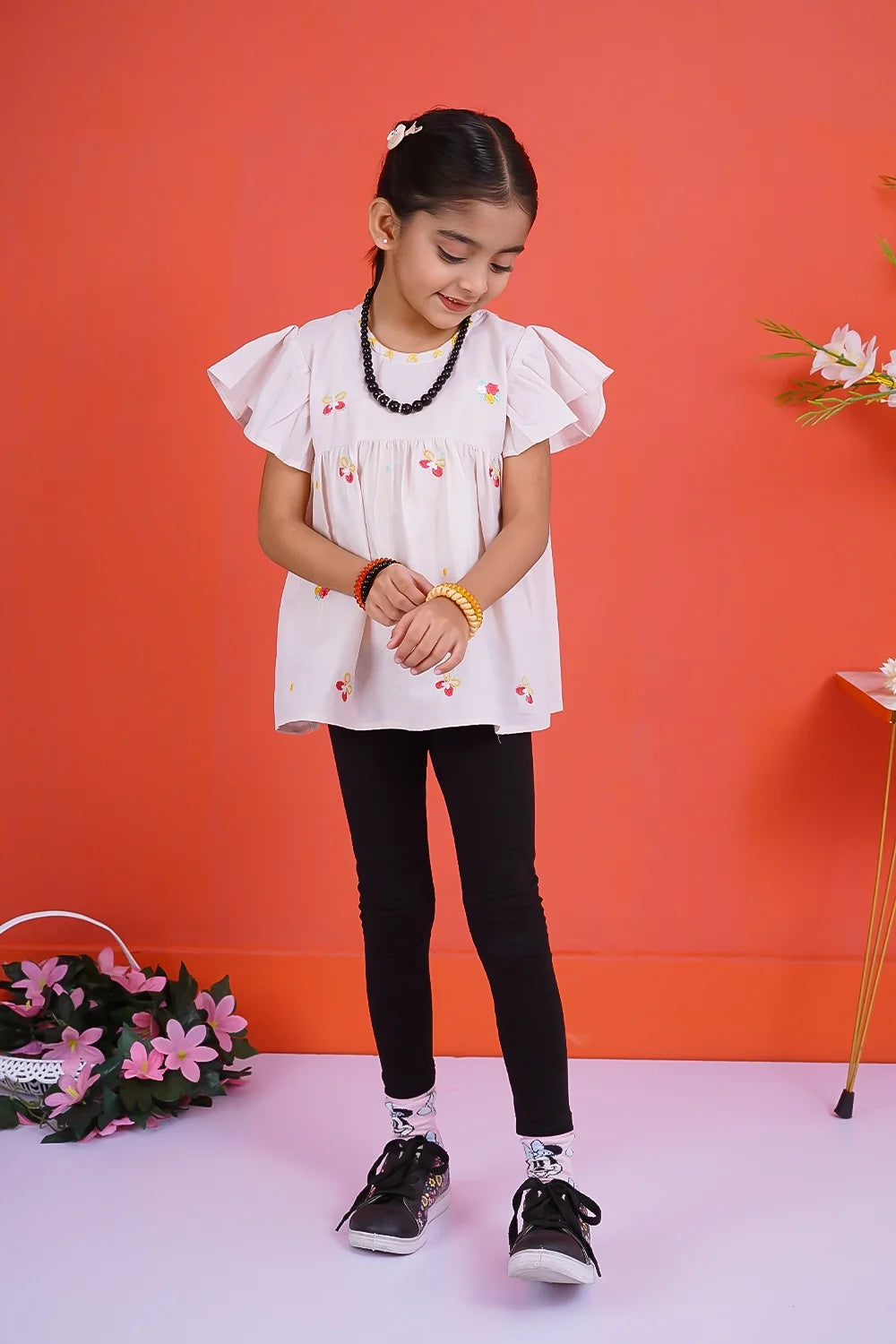 EMB LAWN FROCK