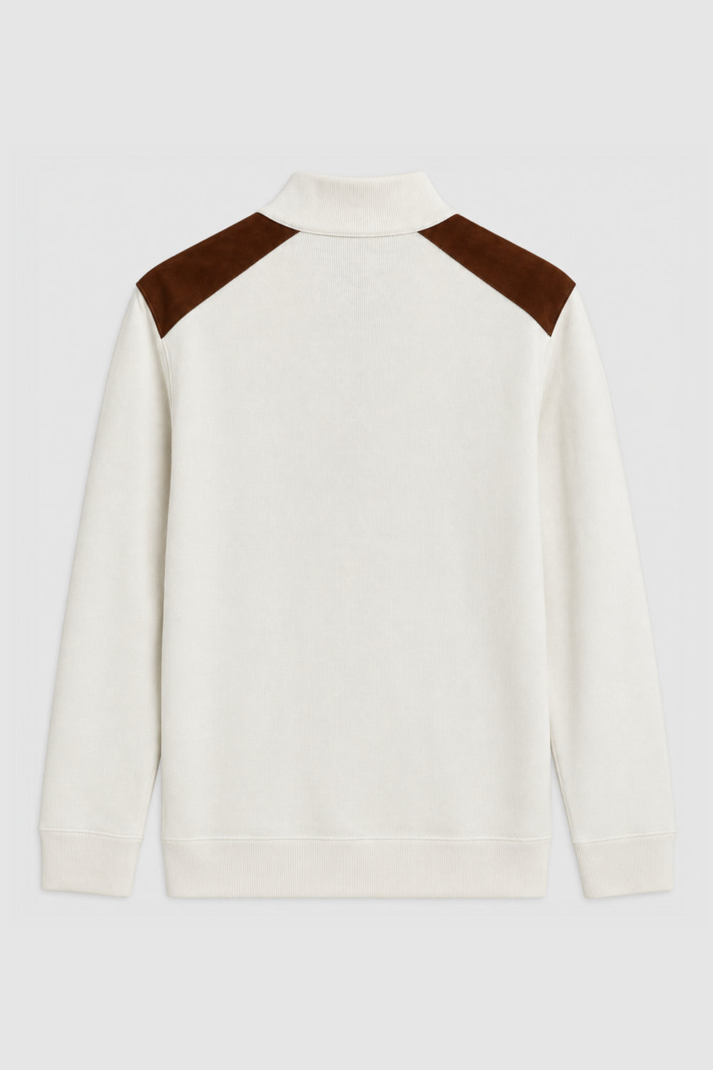 Men Branded Mockneck - Fawn