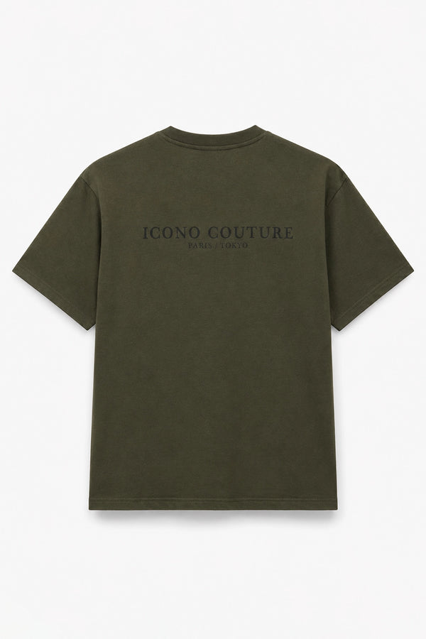 Men Branded Graphic T-Shirt - Green