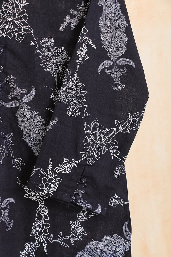 2 PIECE PRINTED KHADDAR SUIT