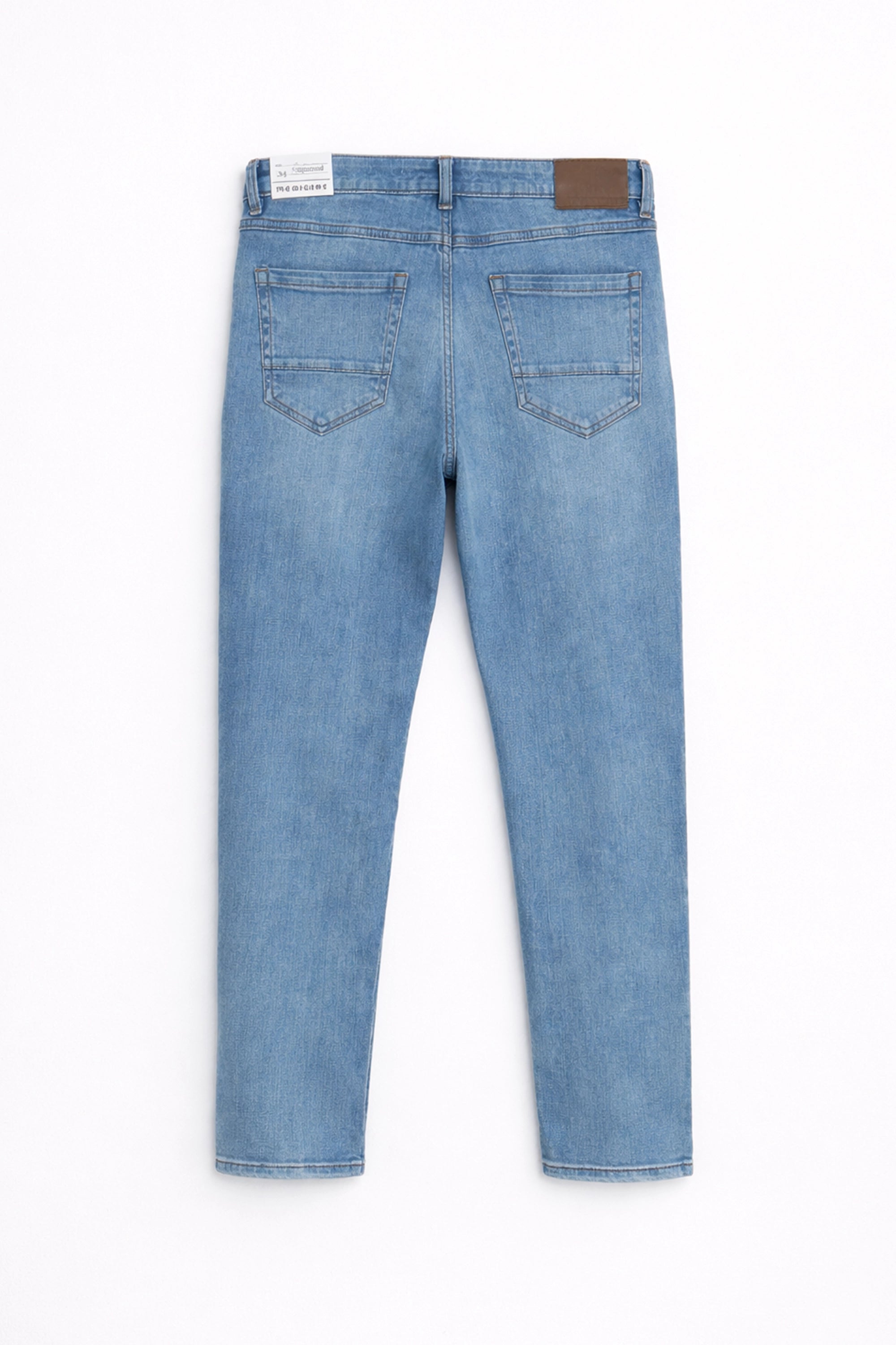 Men Branded Denim Jeans - L/Blue